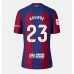 Barcelona Jules Kounde #23 Replika Hemma matchkläder Dam 2023-24 Korta ärmar